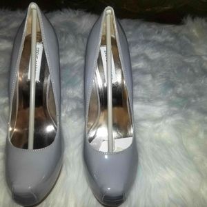 Steve Madden P-Kyle Grey Patent, 8.5M